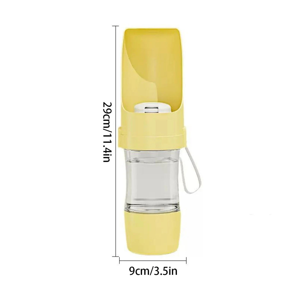 Pack de 2 botellas para perros, colores